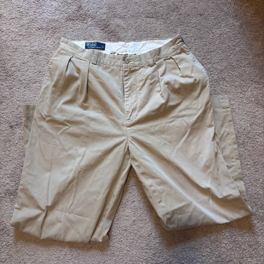 Polo Ralph Lauren Khaki Trousers vintage